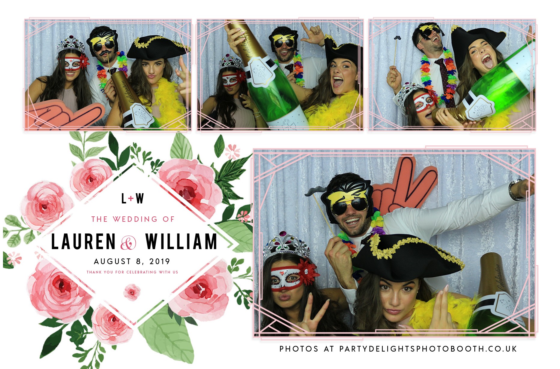 Lauren and Will’s Wedding - Prints | View more photos from the event at gallery.partydelightsphotobooth.co.uk/u/PartyDelightsPhotoBooth/Lauren-and-Will’s-Wedding-Prints